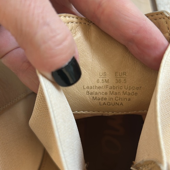Sam Edelman Laguna Sesame Leather Chelsea Boot Waterproof Lug Sole 6.5 N… - Picture 10 of 14